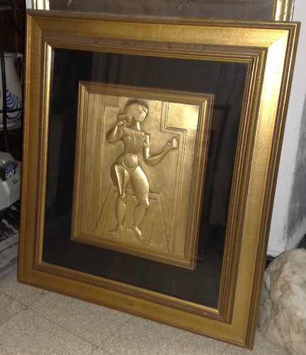 Miro bassorilievo nudo in - ,