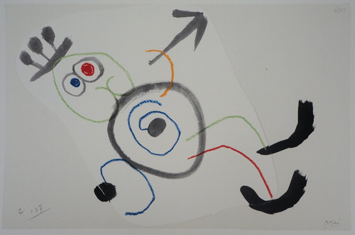 Joan miro personaggio - joan, miro: