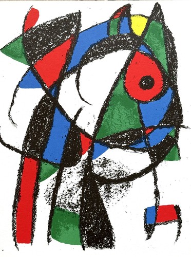 Joan mirò litografia - joan, mirò 