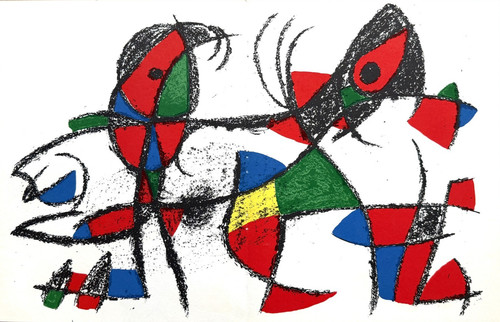 Joan mirò litografia - joan,