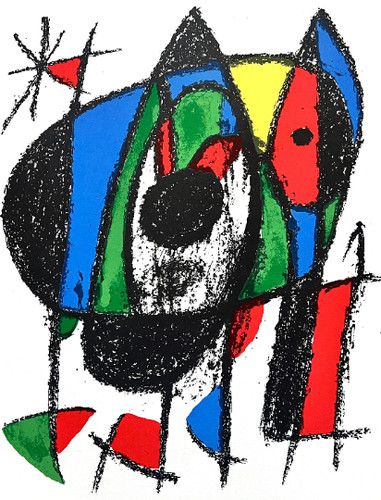 Joan mirò litografia - joan,