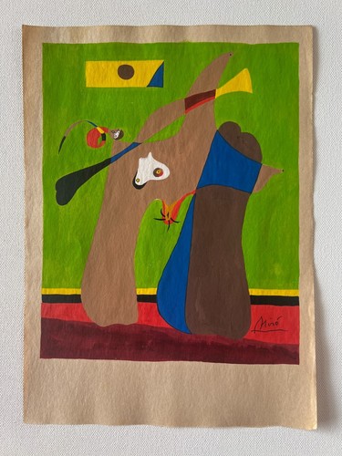 Joan miro disegno carta - joan,