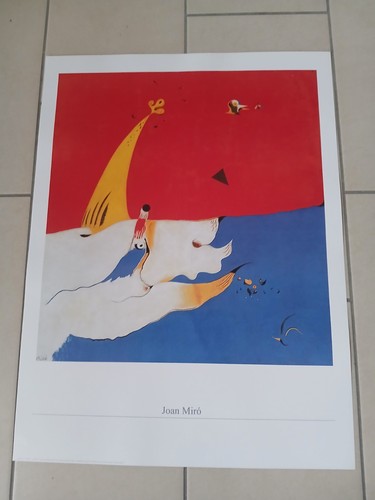 Poster vintage joan miro - , miro'