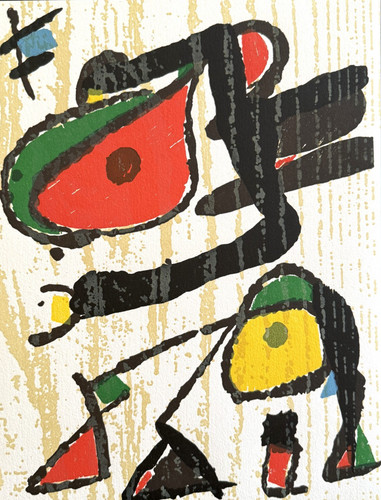 Joan mirò xilografia - joan, mirò 