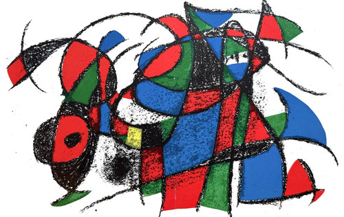 Joan mirò litografia - -,