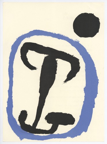 Joan miro litografia originale - litografia,