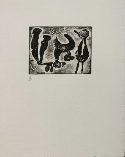 Joan miro saccades vii 1961 - miro:,