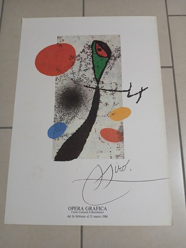 Poster vintage 1984 joan - poster,