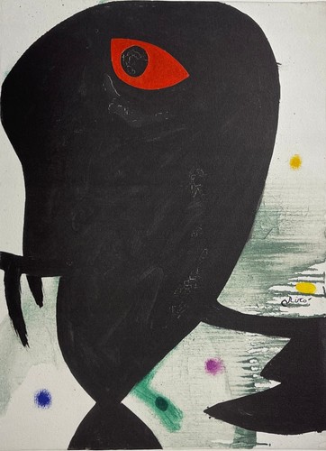 Joan miro testa - testa, esemplare