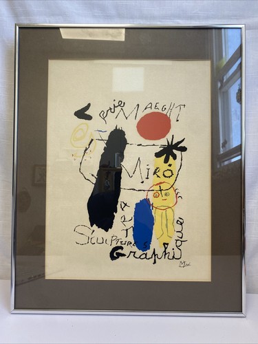 Stampa litografica joan miro - stampa,