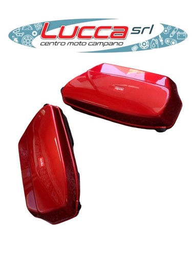 Coppia borse laterali rosso - coppia,