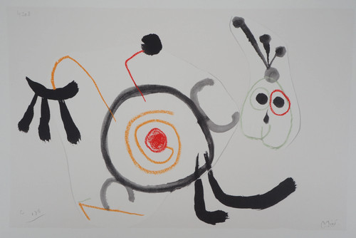 Joan miro animale surrealista - joan, miro: