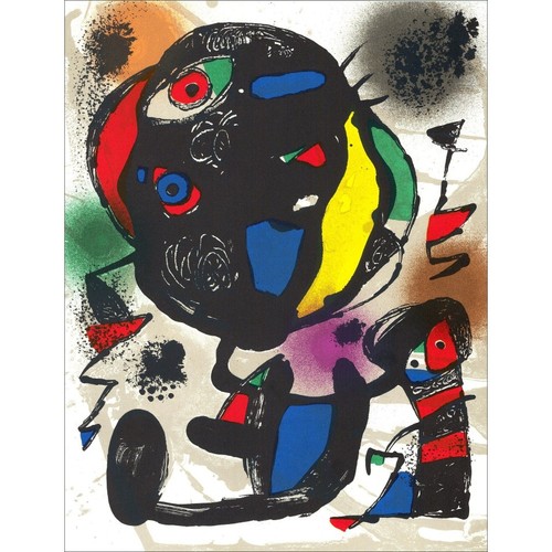 Miro joan litografia - -,