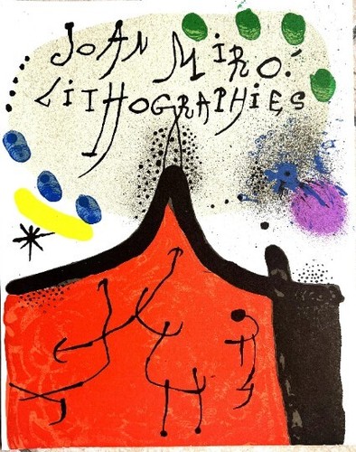 Joan mirò litografia - mirò,