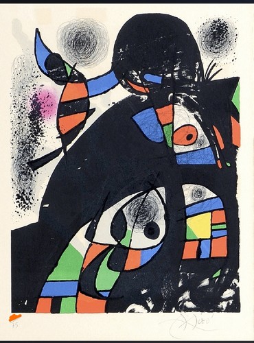 Joan miro litografia - joan, miro’