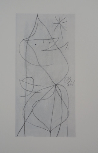 Joan miro donna stellata - donna,