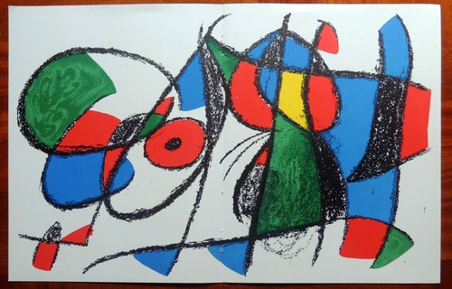 Joan miro litografia - joan,