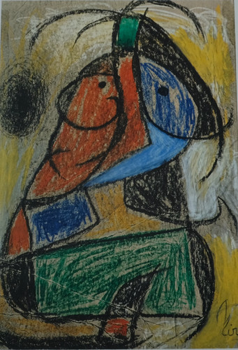 Joan miro donna surrealista - miro:,