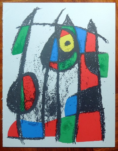 Joan miro litografia - joan, miro'