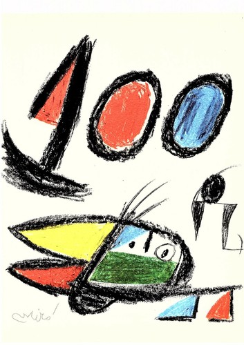 Joan miro numero - miro, "100"