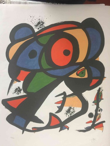 Joan miro lithograph off - miro,