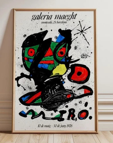 Poster joan miro galeria - poster,