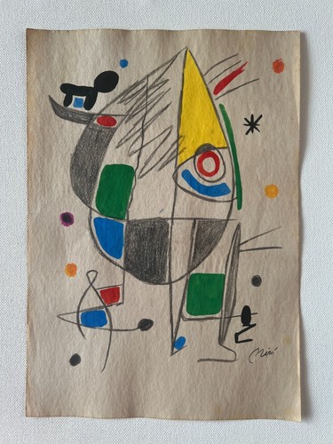 Joan miro disegno - joan,