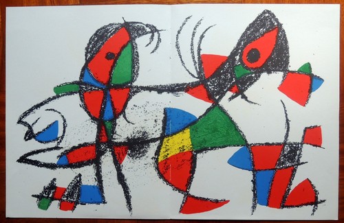 Joan miro litografia - joan,
