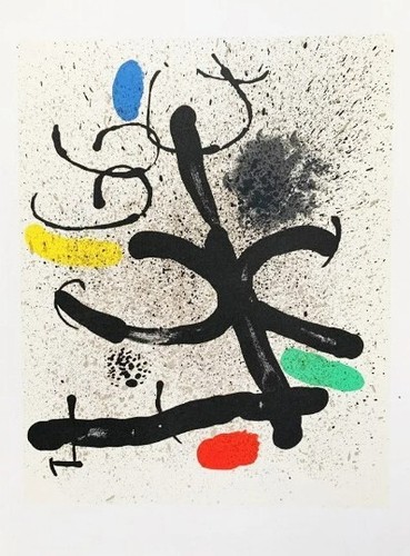 Joan mirò litografia - mirò,